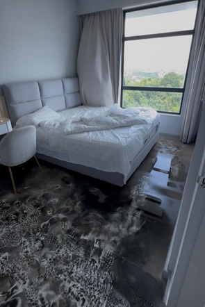 触动火警致民宿被淹漏液逃 业者求中国大使揪武汉租客