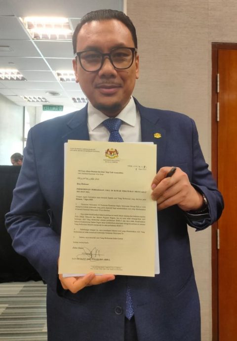 议长驳回动议 拒辩论查拉坠楼案 阿夫南:重大议题 部长需讲解