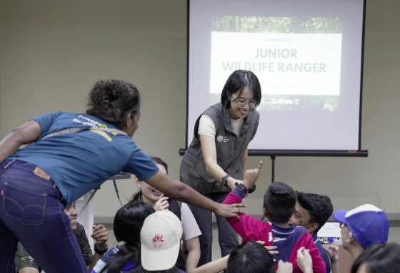 记锺嘉怡/野生动保局的小小巡护员