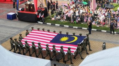 游行庆典精彩连连  槟逾2万人欢呼不断 