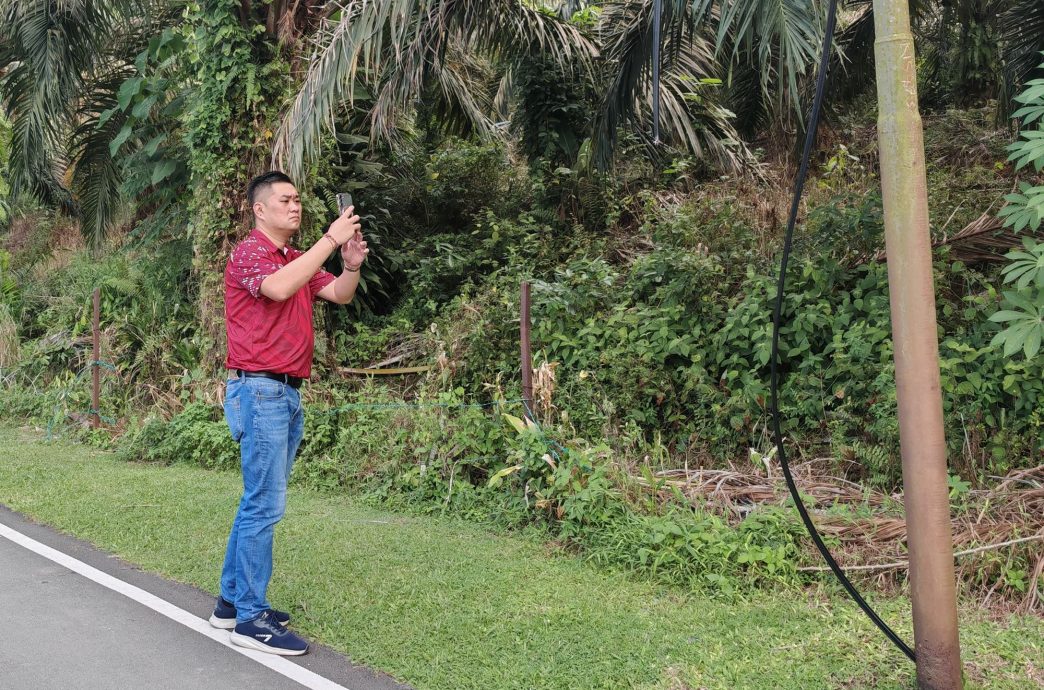 请签发（大北马）居林新港新村居民向黄佳祯投诉电缆被盗问题
