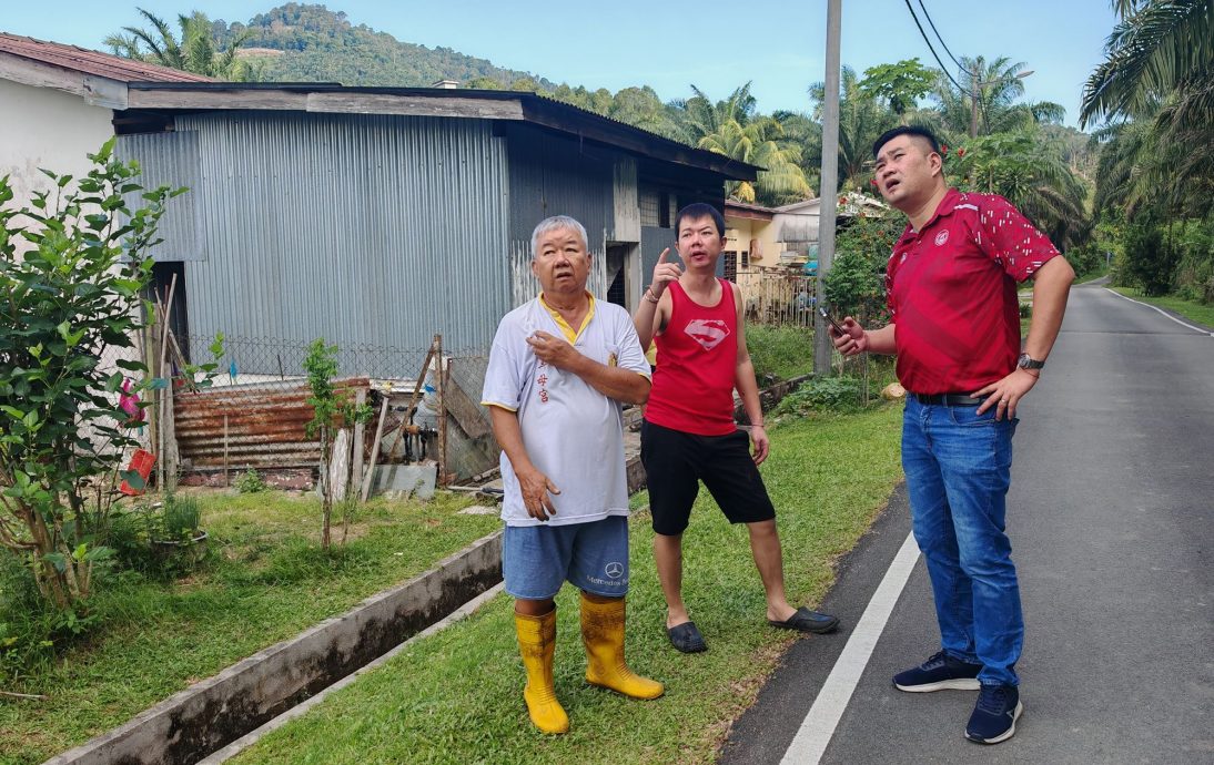 请签发（大北马）居林新港新村居民向黄佳祯投诉电缆被盗问题
