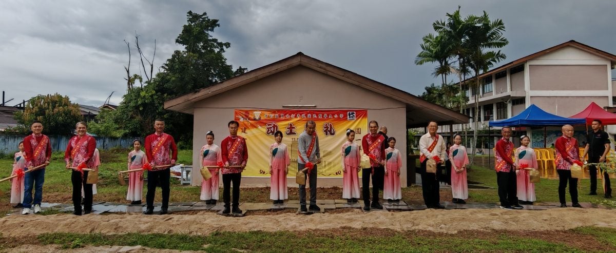 请签发（大北马）平民小学新礼堂进行动土礼。