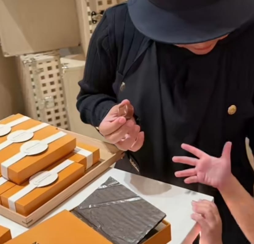  豪砸近6000令吉买LV巧克力　