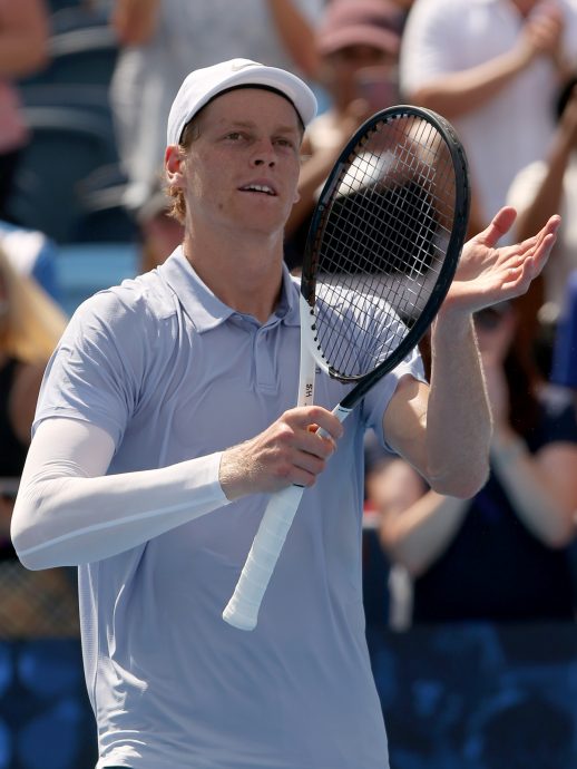 辛辛那提网球赛|强势展开卫冕征程  辛纳（萨巴伦卡）首战速胜