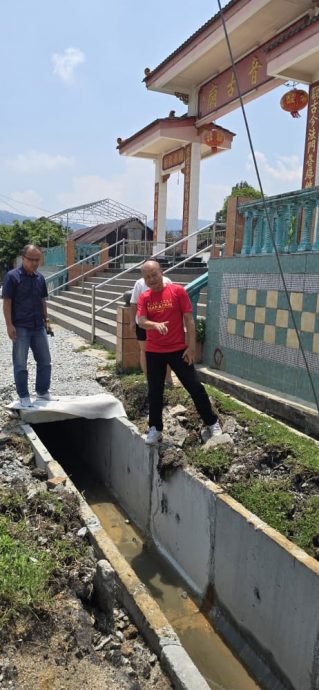 逾145万排水工程　谢保恒：解决黄泥水与积水困扰