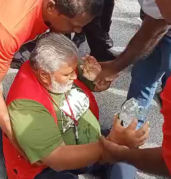 逾500人游行促保障工人房屋 国会外一度与警方推撞