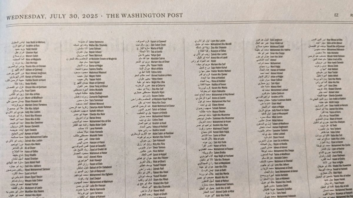 逾万加沙遇害儿童名单上报 密密麻麻震撼网民