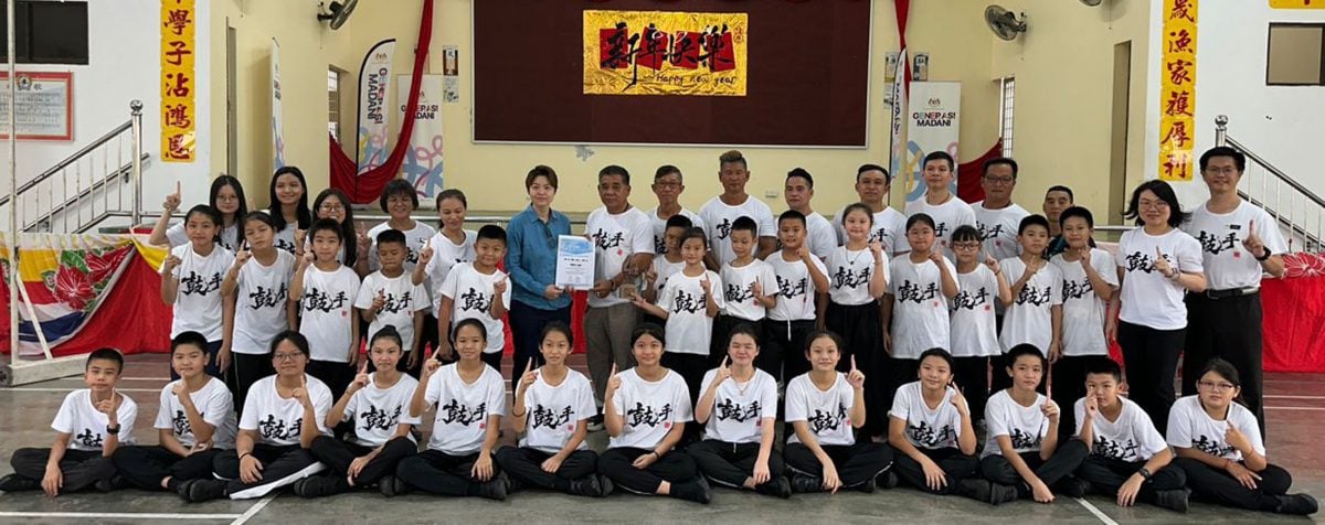 邦咯华联一校廿四节令鼓鼓队 国际音乐杯赛横扫五奖