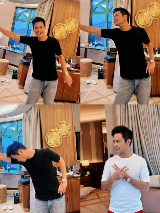 郑嘉颖大马庆56岁生日 陈凯琳甜蜜制造惊喜