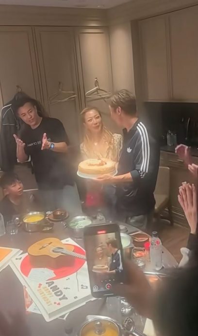 郑秀文许志安结婚12年 庆生放闪超甜视频流出