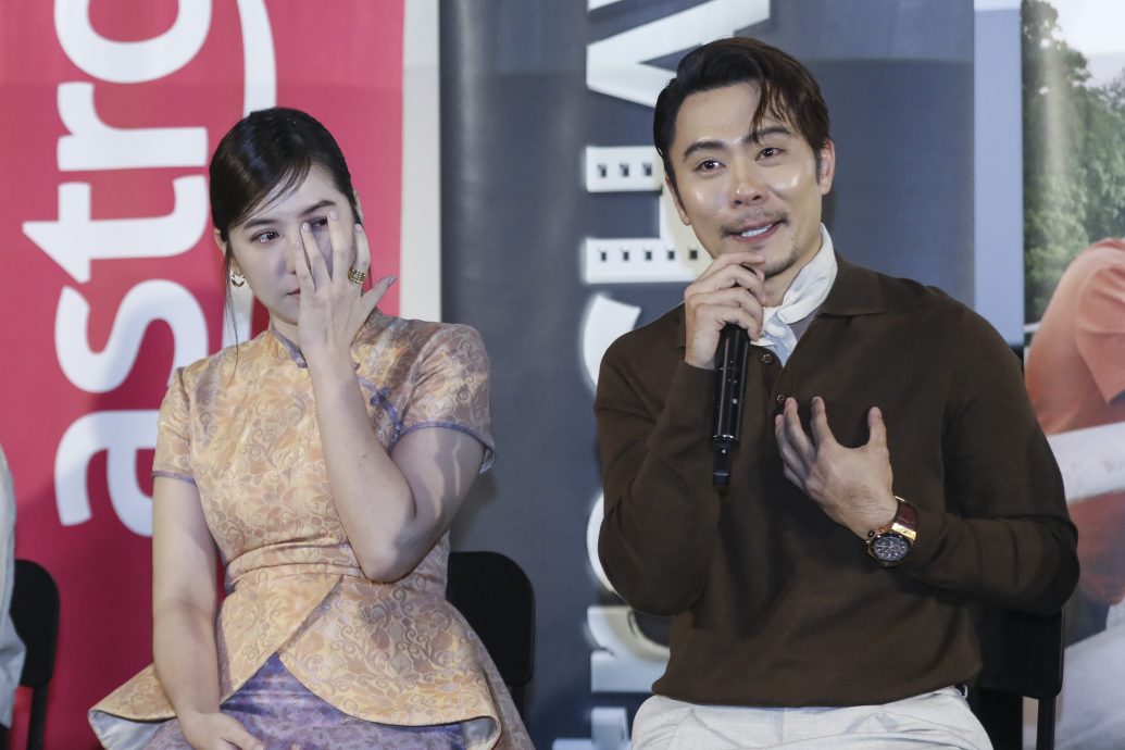 郑金发增重7.5公斤演大叔 陈俐杏看首映哭红双眼