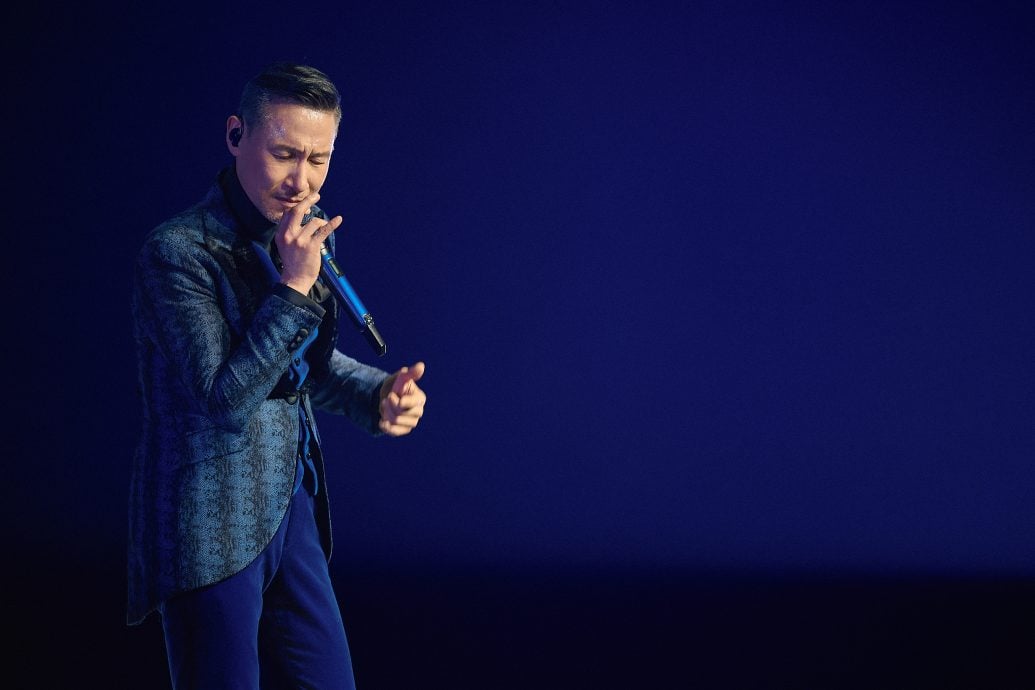 重提2年前台上晕跌认惊吓 张学友自嘲幽默打气惹笑