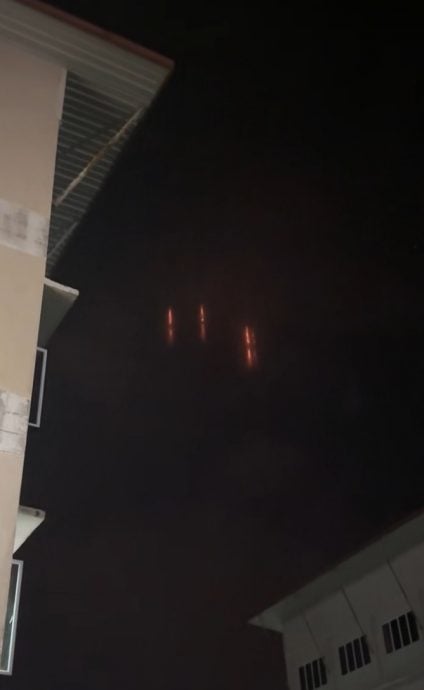 金橙色光瀑布你见过吗?民都鲁现天文奇景─光柱