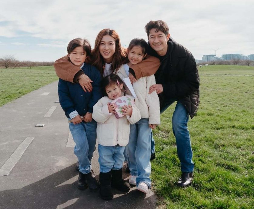 锺嘉欣分享育儿趣事 “最崩溃3个儿女一齐叫我”