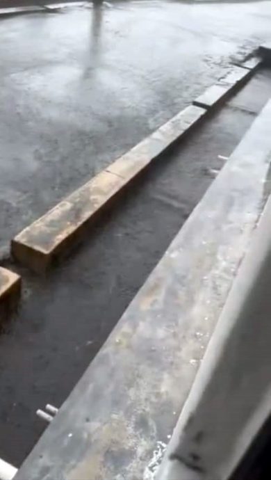 陈俊广:施工影响排水,2地区居民担忧引发闪电水灾。