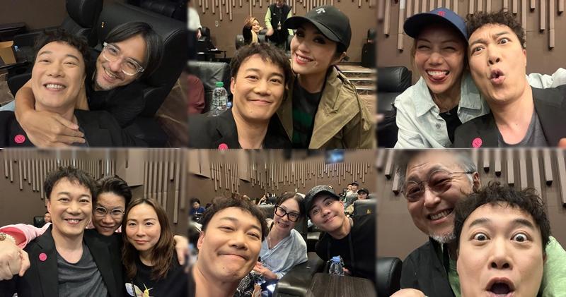 陈奕迅邀星友聚首看纪录片 ​合照阵容网叹港乐黄金时代