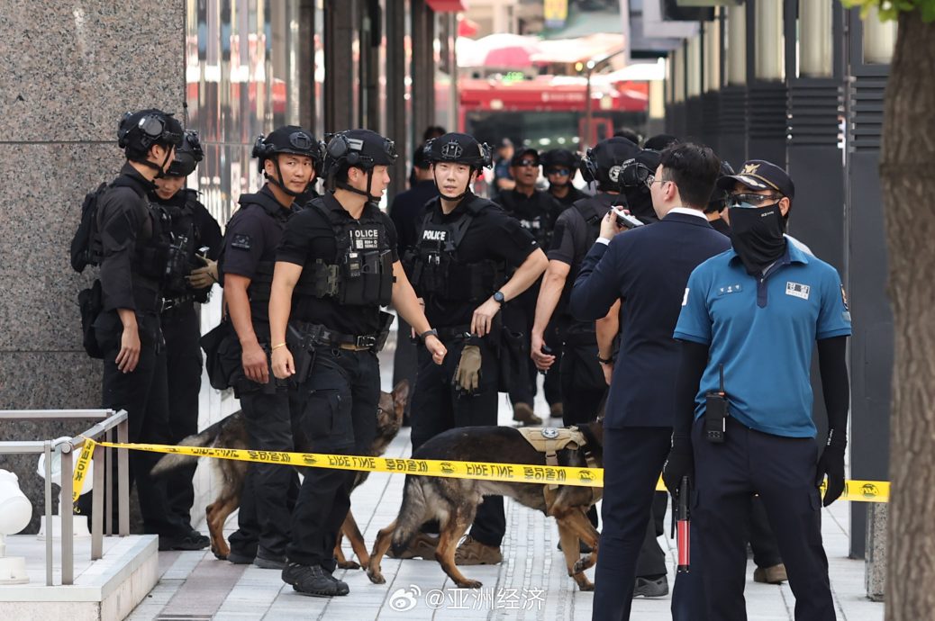 韩国贴吧出现引爆新世界百货店恐吓留言