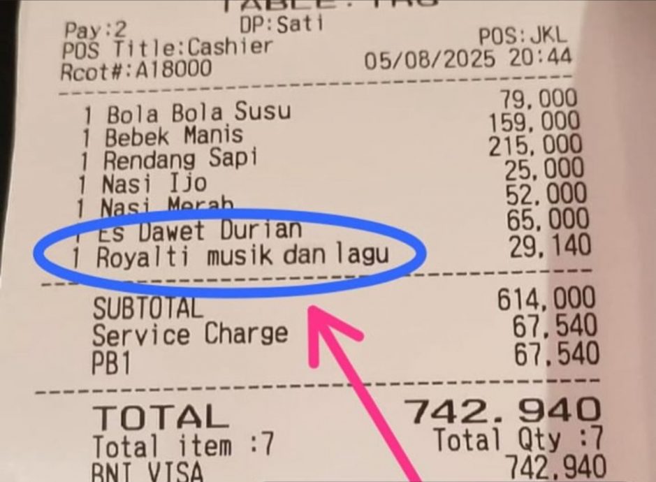 顾客餐后买单傻眼 餐厅播放音乐也要收费！ 