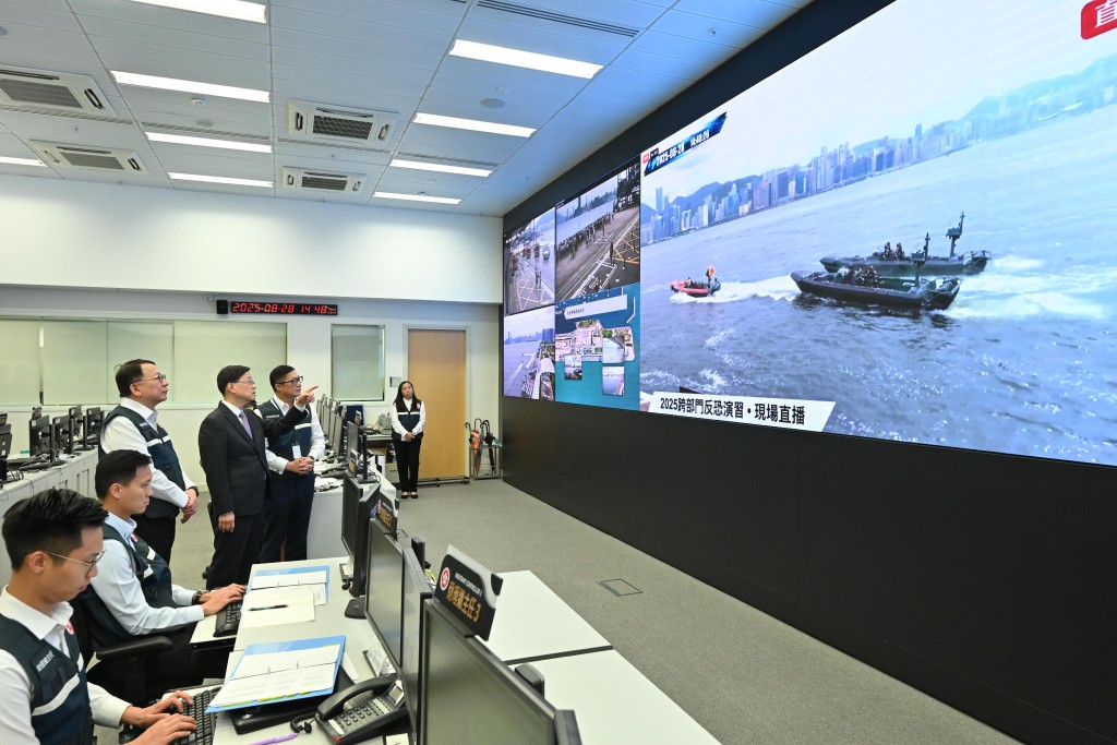 香港举行大规模反恐演习 参与公众数量达历来最多