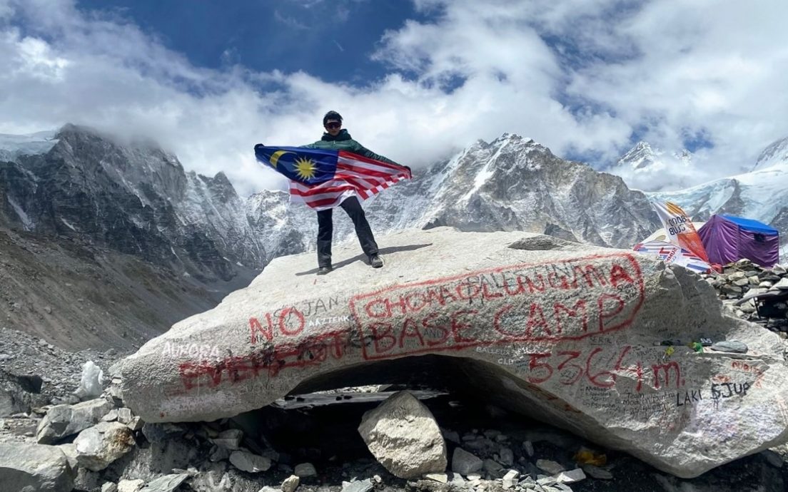 马新社译稿:登山美后二度获马来西亚记录