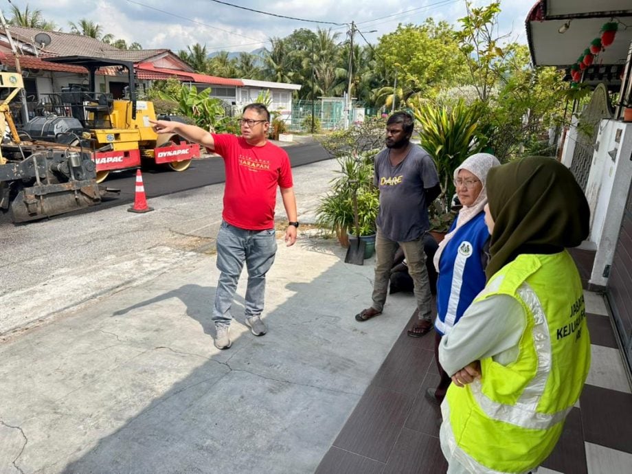 黄家杰:再获房地部拨65万 重铺9条主要道路