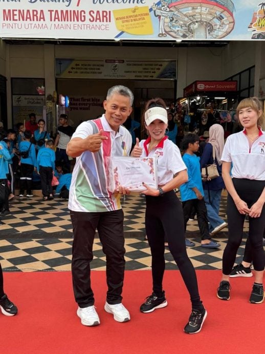 （28/8见报）VIP星洲人 | 朱自丽推广有氧运动不言弃 跟上节奏“跳”起来