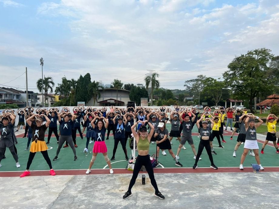 （28/8见报）VIP星洲人 | 朱自丽推广有氧运动不言弃 跟上节奏“跳”起来