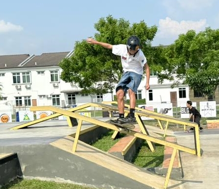 （全国版）6国74名滑板运动员参与第一届马来西亚滑板公开赛