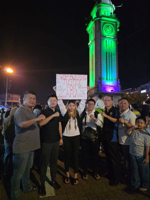 “为查拉伸张正义”和平集会昨晚在吉打双溪大年举办