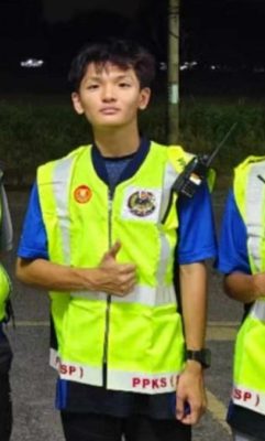 （全国版）金马仑下山途中失控 华裔情侣殒命