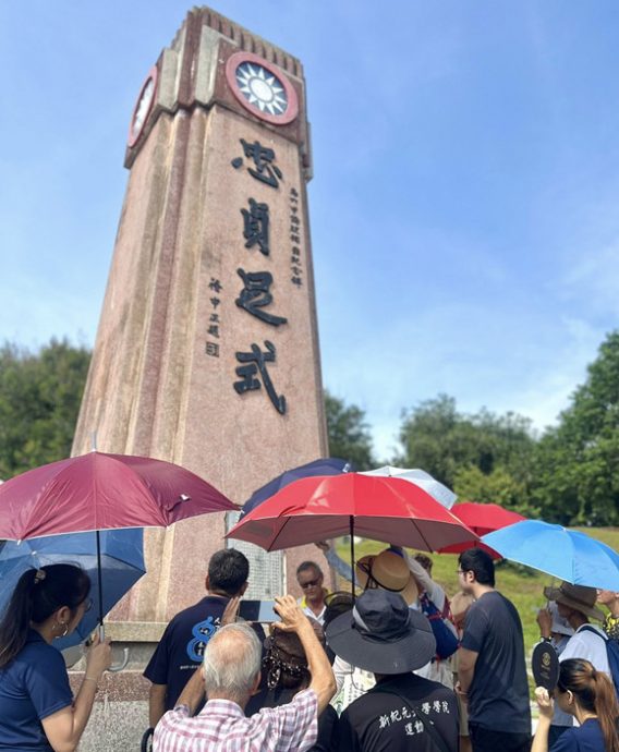 (古城版第七版主文)抗日殉难义士纪念碑导览反应热烈