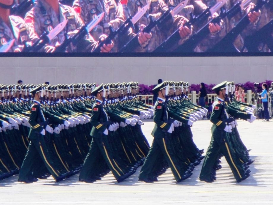 （古城第二版主文）北京将办抗战胜利80周年阅兵·颜天禄忆往昔盛况