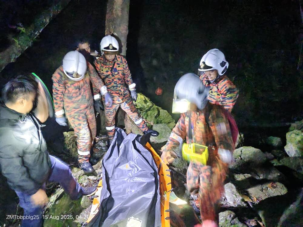  （大北马）40岁男子入山采集臭豆后失足跌死