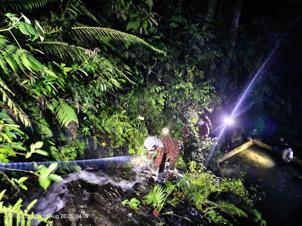  （大北马）40岁男子入山采集臭豆后失足跌死