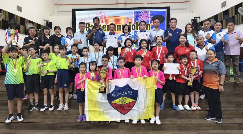 (大北马)“全槟乒乓11岁以下团体赛”圆满落幕,励华学校夺冠。