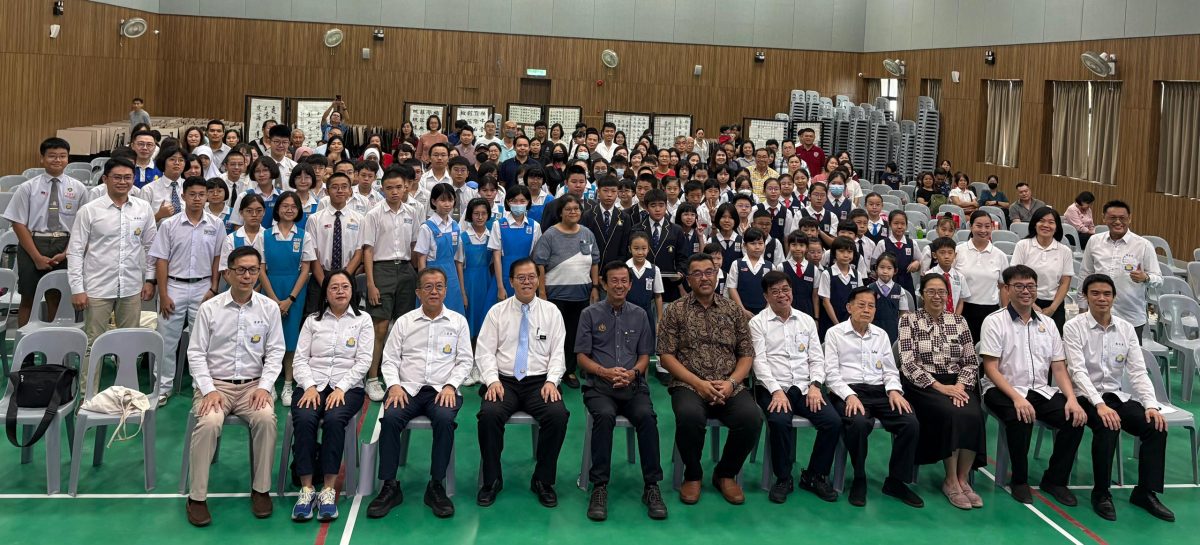 (大北马)全槟华文书法比赛首设国小硬笔书法 逾百非华裔参加