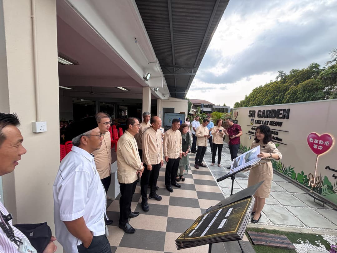 （大北马）励侨学校延续校园美化工程，再添“绿意园”（5R Garden) 。