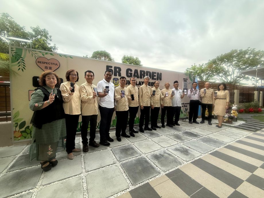 （大北马）励侨学校延续校园美化工程，再添“绿意园”（5R Garden) 。