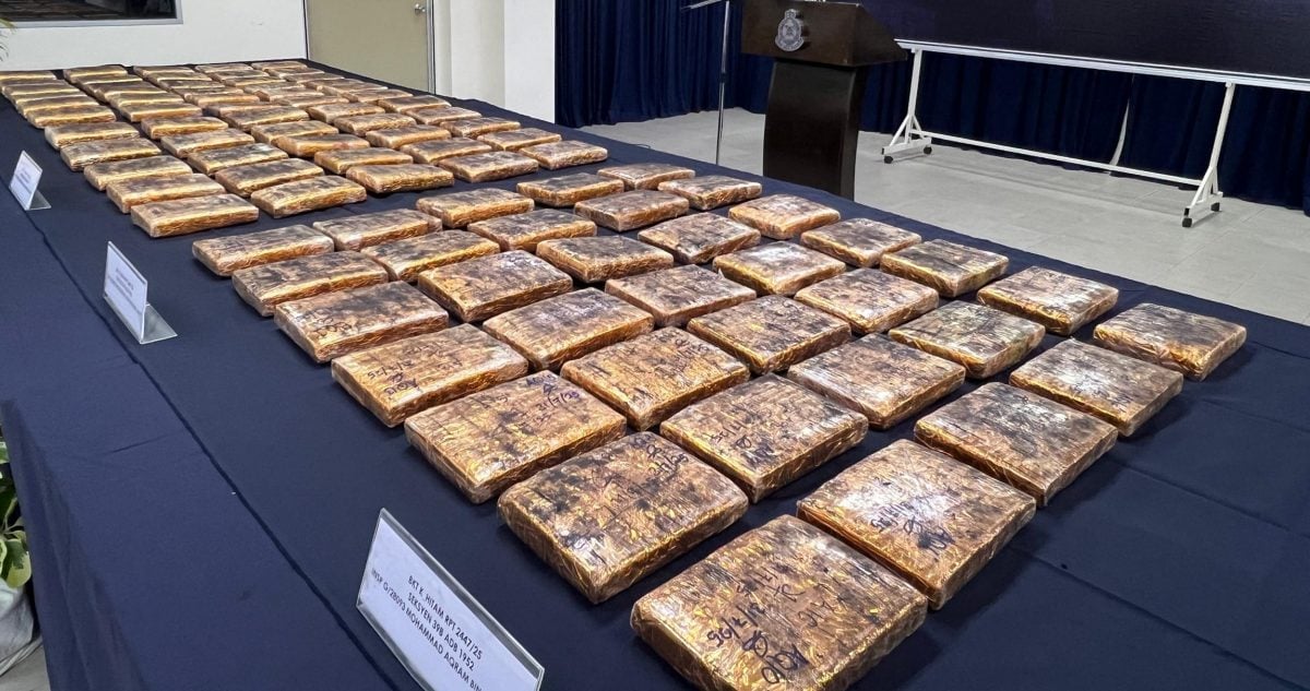 （大北马）吉打警方瓦解边境贩毒集团，起获重达93公斤、总值29万令吉的大麻。