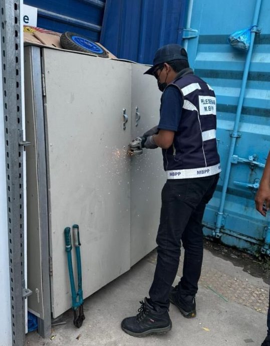 （大北马）外籍小贩工地外摆摊 市厅充公所有货物