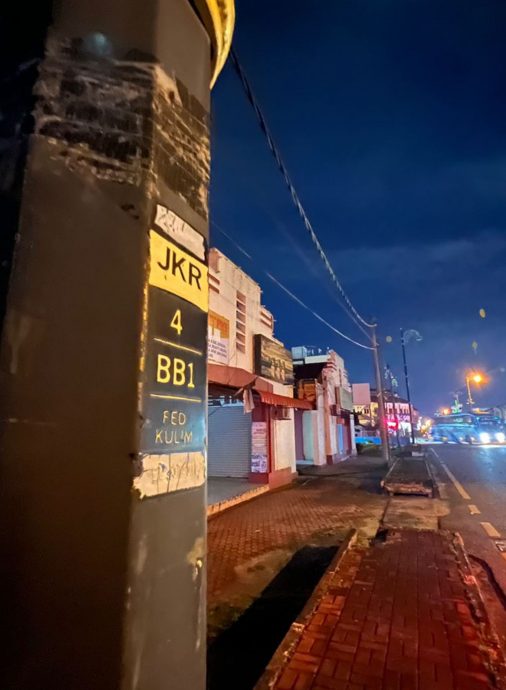 （大北马）居林多个地区路灯失灵，黄佳祯：有关当局逐步换上LED路灯，部份已重新亮起来