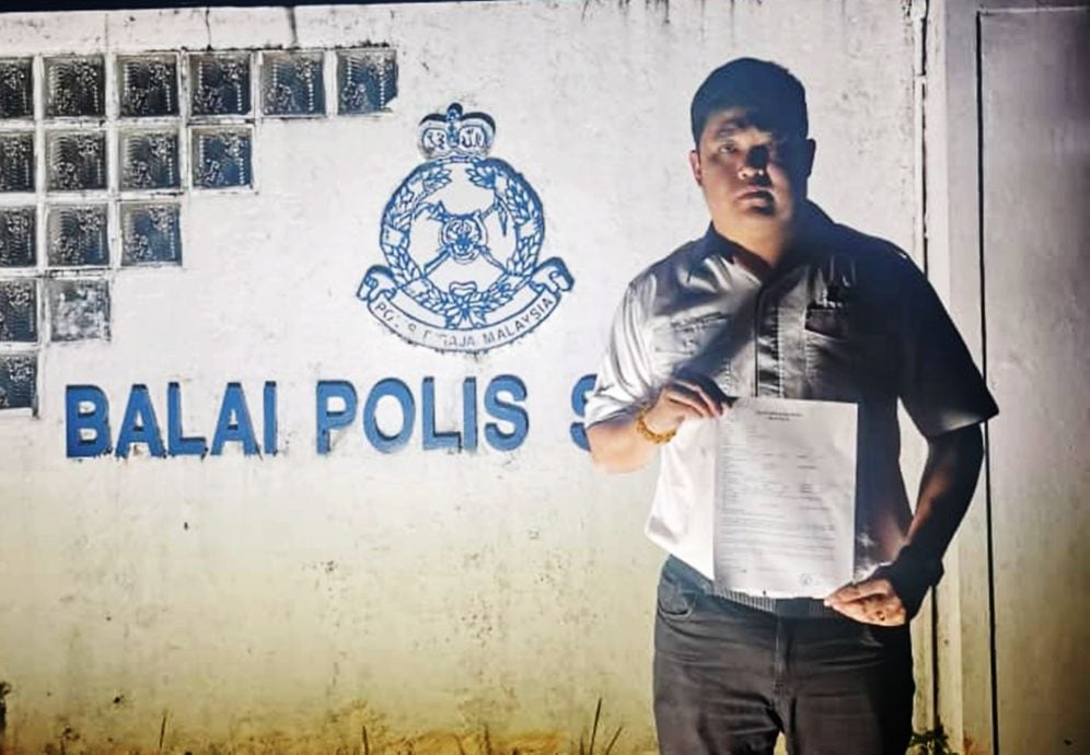 （大北马）方犹顺针对登州巫青团在脸书上载错误国旗报警，要求严惩辨