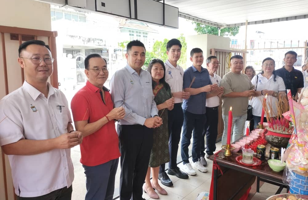 (大北马)槟威今年度中元活动达400场 叶福鏻:全力支持为光育筹款