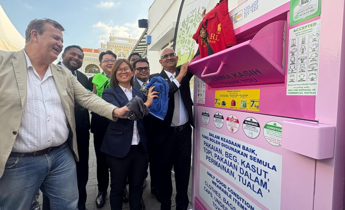 （大北马）槟市厅携手LLCM推动纺织品回收　让废弃衣物变资源