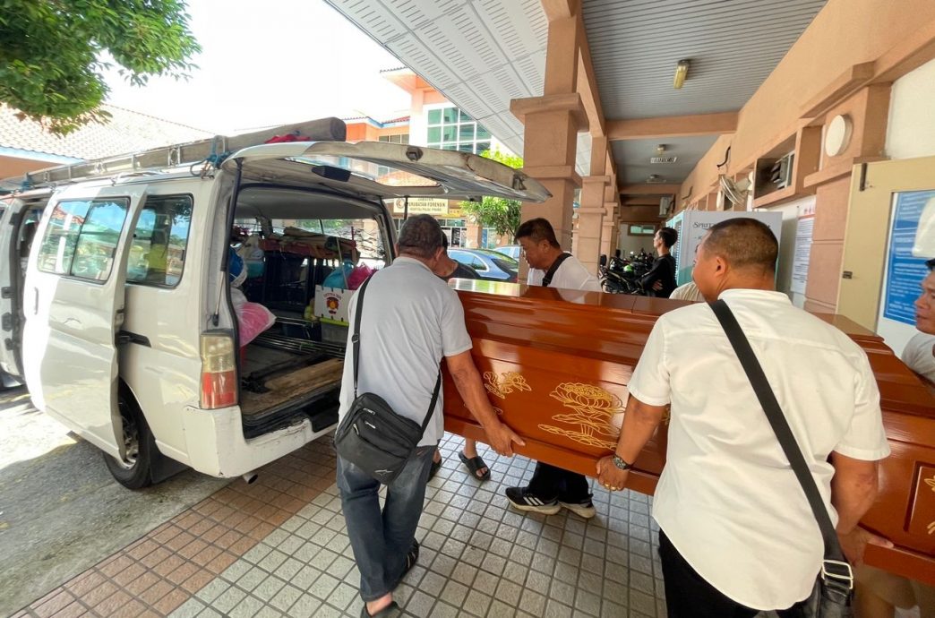 （大北马）男子晚餐后猝死