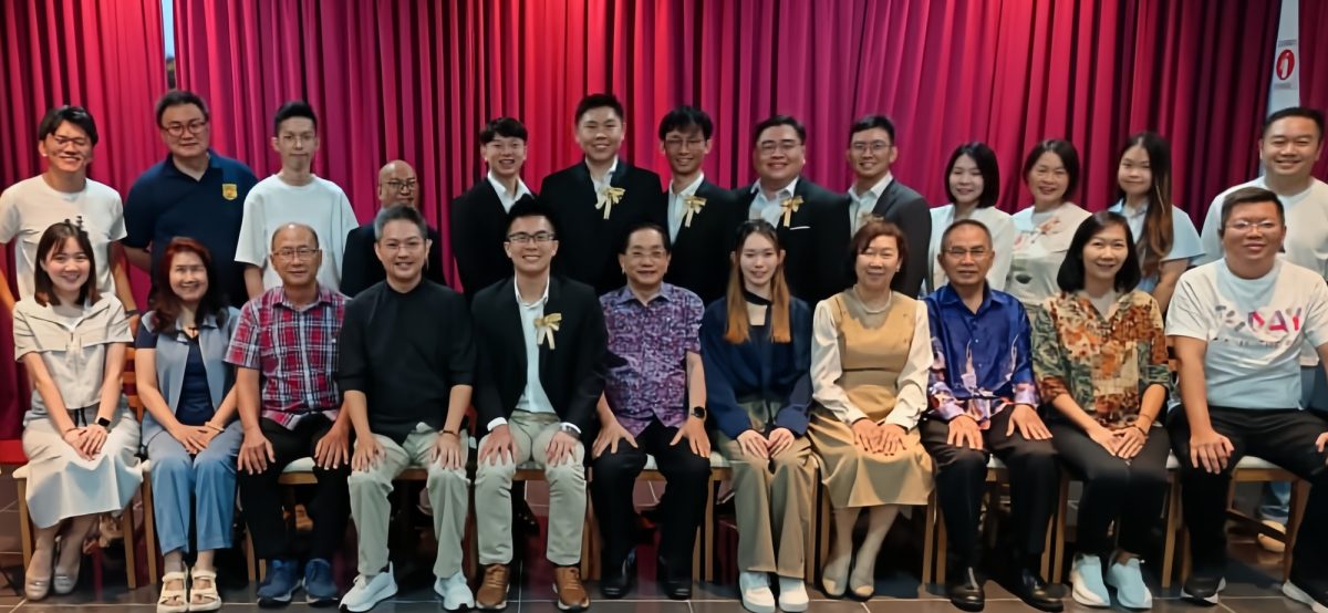 （大北马）福联青华语国际讲演会宣誓就职，郑荣兴感谢卸任会长贡献