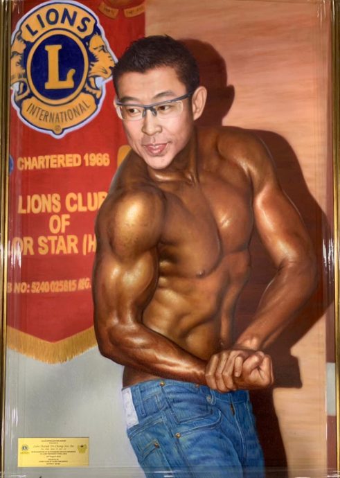 （大北马）锺如安练6腹肌为吉华二校筹20万，913站上健身台较量