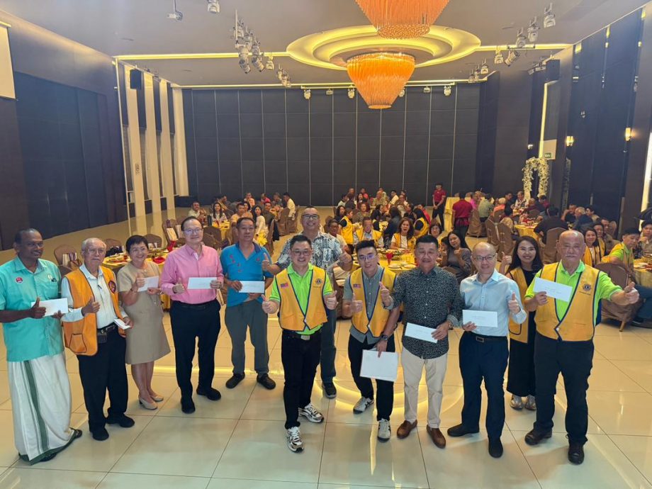 (已签发)柔:居銮狮子会高尔夫慈善赛 筹获逾2万捐9机构