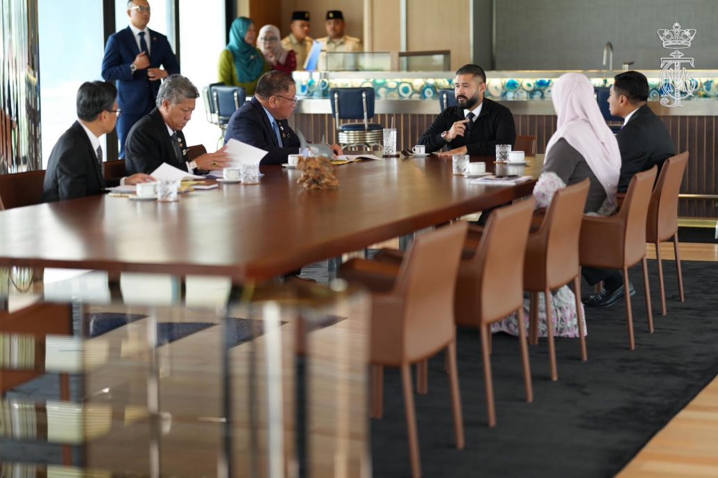 （已签发）柔：柔佛摄政王东姑依斯迈   接见张庆信与代表团